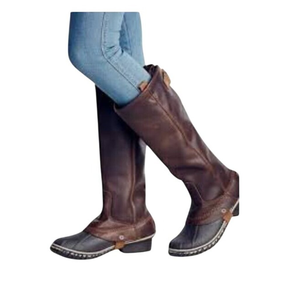 Original SOREL SLIMPACK W11 Tall Equestrian Riding Boot Brown Waterproof RARE - Picture 15 of 15